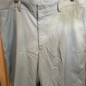 Pebble Beach performance Sky Blue men's shorts golf NEW Sz 38 Athleisure Preppy